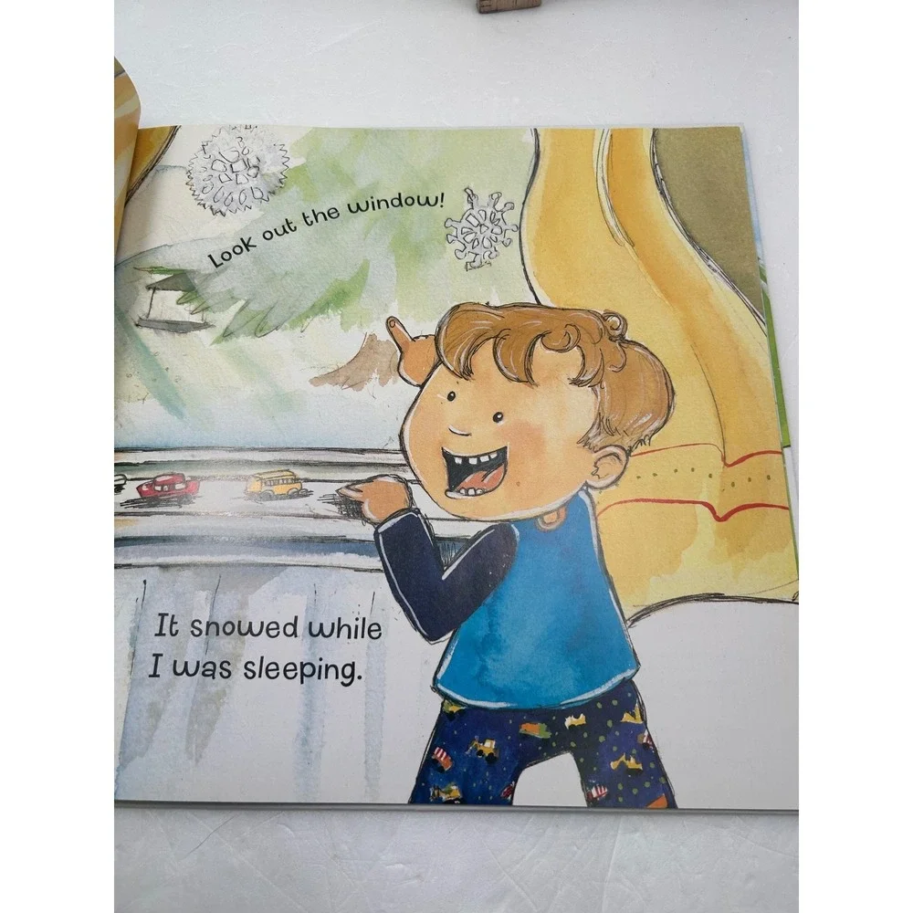In the Snow by Peggy Collins Hardcover Children's Picture Book Winter Story Read